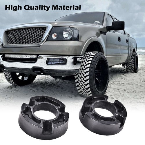 Solid Spare Fit For 2004-2008 Ford F-150 Pickup 2WD/4WD 2.5" Molded Front Leveling Lift Kit
