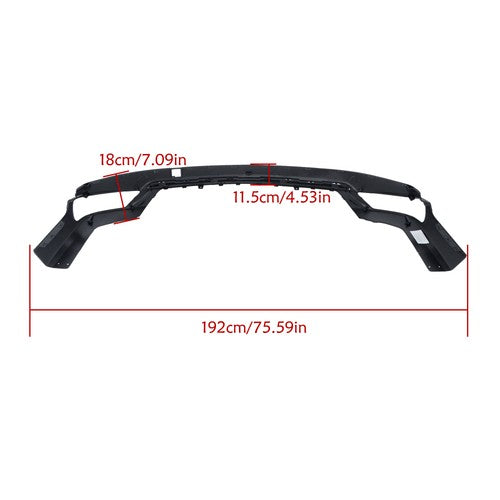 Solid Spare For Acura MDX 2017-2020 AC1115104 Rear Lower Bumper Cover Plastic Replacement