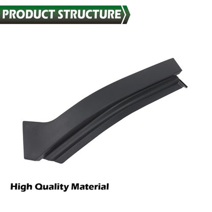 Solid Spare Fit For 10-18 Ram 2500 3500 Right Side Bumper Trim Headlight Filler Molding