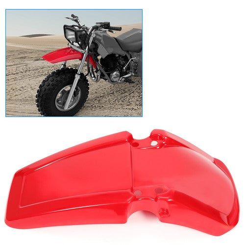 Solid Spare For Honda ATC250R 1983-1984 Front Fender Mud Guard Flaps Plastic Red