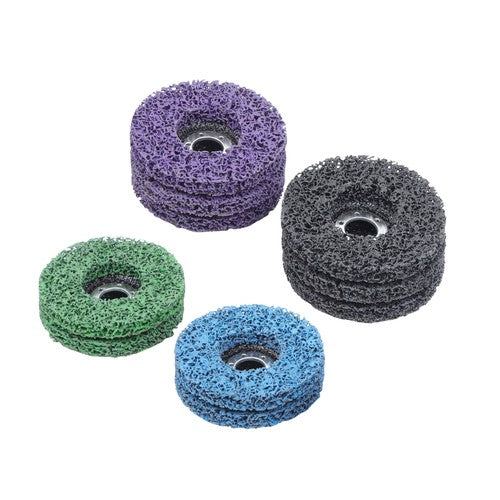 Solid Spare 3*black,2*green ,3*purple and 2*blue 10-Pack 4-1/2' x 7/8' Diamond Discs