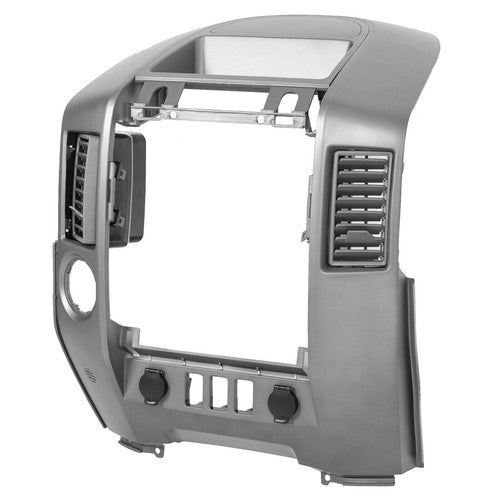 Solid Spare For 2004-2006 Nissan Titan Armada Instrument Cluster Dash Panel Dash Radio Bezel