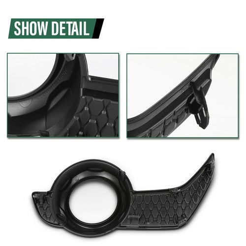 Solid Spare Fog Light Bezel Lamp Trim Right Side Fit For 2014-2020 Toyota 4Runner TO1039173