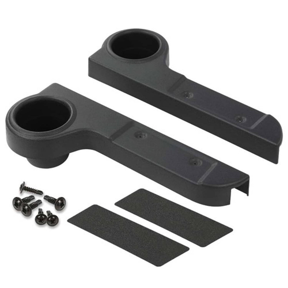 Solid Spare Universal Black Rear Seat Arm Rest Cup Holder for EZGO Club Car Yamaha Golf Cart