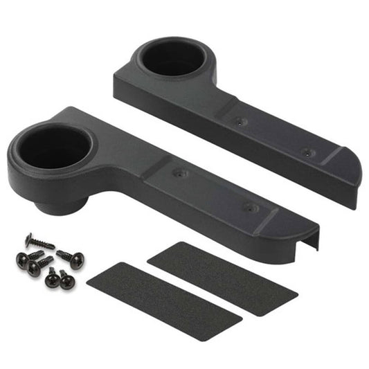 Solid Spare Universal Black Rear Seat Arm Rest Cup Holder for EZGO Club Car Yamaha Golf Cart