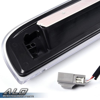 Solid Spare Fit For 14-18 Silverado Sierra LED Rear Third Brake Light Cargo Lamp Black