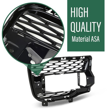 Solid Spare Fit For 14-17 Land Rover Range Rover Sport Front Bumper Fog Light Cover Right