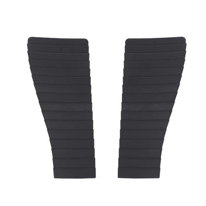 Solid Spare Fit For 1985-1990 Camaro Z28/IROC-Z IROC Hood Louvers New Reproduction Pair