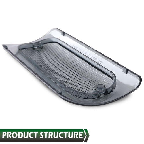 Solid Spare 3rd Brake Light Lens Smoke Fit For 94-04 Chevy S10 GMC Sonoma Reg Or Crew Cab