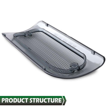 Solid Spare 3rd Brake Light Lens Smoke Fit For 94-04 Chevy S10 GMC Sonoma Reg Or Crew Cab