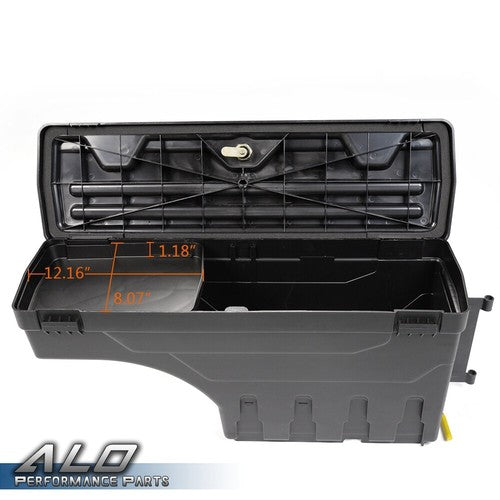 Solid Spare Truck Bed Storage Box Toolbox Fit For 2002-2018 Dodge Ram 1500 2500 3500 Right