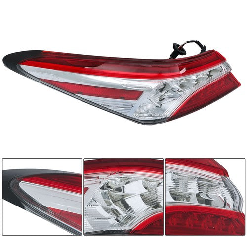 Solid Spare Left Outer Tail Light LED For Toyota Camry XLE XSE 2018-2019 20 Lamp Driver Side
