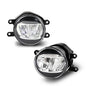 Solid Spare Fit For Toyota Camry Corolla RAV4 Yaris Lexus LED Fog Lights Driving Lamps