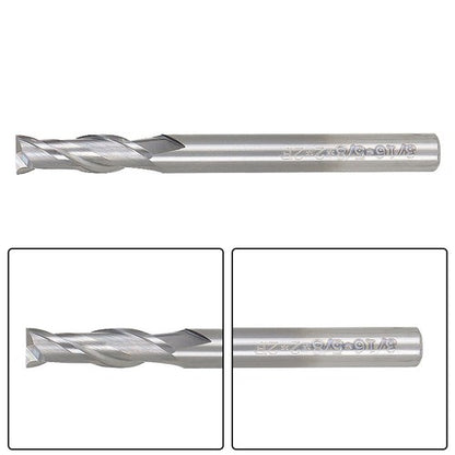 Solid Spare 5 PCS 2 FLUTE CARBIDE END MILL 5/8" LENGTH OF CUT 2" OVERALL LENGTH 3/16"