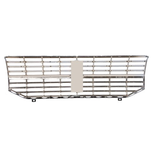 Solid Spare Front Bumper Upper Grille Factory Style Plastic For Lincoln Navigator 2007-2014