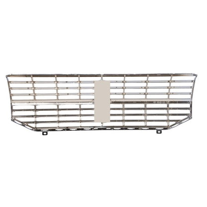 Solid Spare Front Bumper Upper Grille Factory Style Plastic For Lincoln Navigator 2007-2014