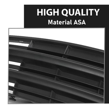 Solid Spare Fit For 2011-2014 Audi A7 Front Bumper Insert Fog Light Cover Left+Right Side