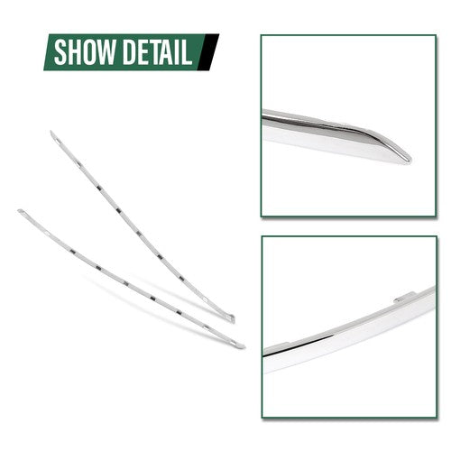 Solid Spare Rear Bumper Trim Molding Left+Right Fit For 2008-2011 Mercedes Benz C-Class C300