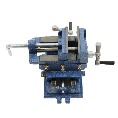 Solid Spare 4 Inch Compound 2 Way X-Y Heavy Duty Vise Clamp Machine Drill Press Machine New