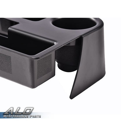 Solid Spare Fit For 1994-1997 Dodge Ram 1500/2500/3500 Front Center Console Cup Holder Black