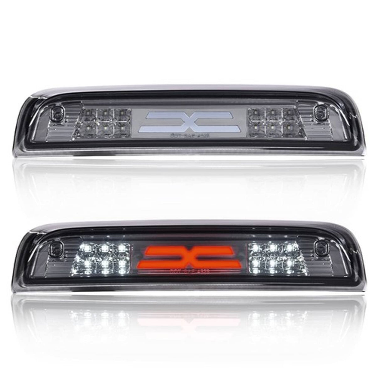 Solid Spare Fit For 2014-2018 Silverado Sierra 1500 LED 3rd Brake Light Cargo Lamp Smoke