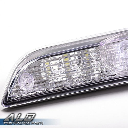 Solid Spare For 15-20 Ford F150 F250 F350 LED Third 3rd Tail Brake Light Cargo Lamp Chrome