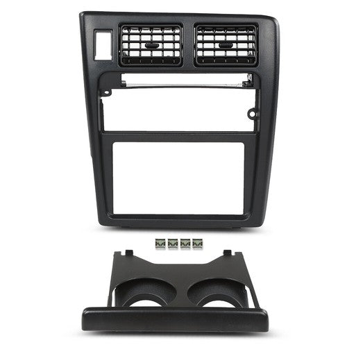 Solid Spare For 95-97 Toyota Tacoma Dash Center Air Vent Radio Bezel Trim Panel Cup Holder