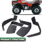 Solid Spare Fit For 1996-2000 Honda TRX300 TRX 300 FW Fender Flaps Mud Splash Guards 4pcs