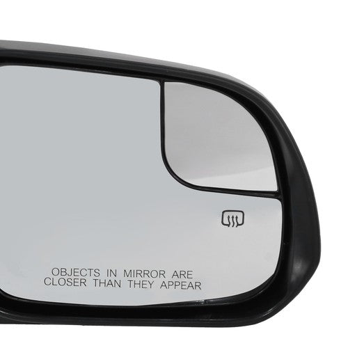 Black Smooth Power Heated Mirror for Toyota Sienna 2015-2020 Passenger RH Side