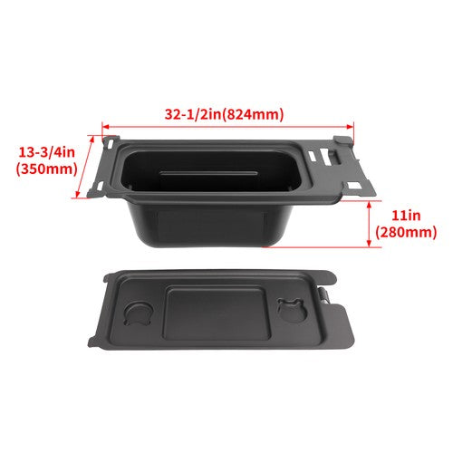 Solid Spare Underseat Storage Box For Kawasaki MULE PRO-DX DXT FX FXR FXT 15-26 16 18 20 22