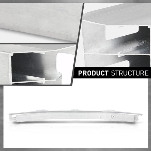 Solid Spare For BMW 2 3 4 Series F22 F23 F30 F31 F32 F33 Front Bumper Reinforcement Aluminum