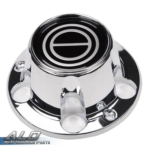Solid Spare 4x4 Silver Wheel Center Hub Caps w/ Screws Fit For Ford F150/Bronco/Van