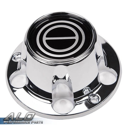 Solid Spare 4x4 Silver Wheel Center Hub Caps w/ Screws Fit For Ford F150/Bronco/Van