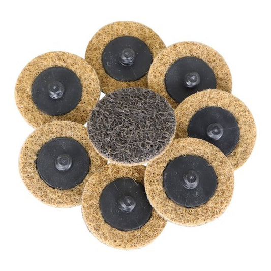 Solid Spare Coarse Surface Conditioning Discs Roll Lock Die Grinder Sanding Pads 50x 2 inch