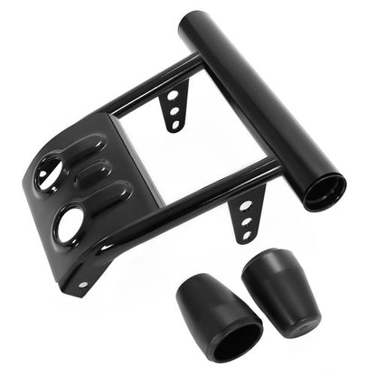 Solid Spare New For Yamaha Banshee 1987-2006 Black Front Bumper Guard & Rubber End Caps