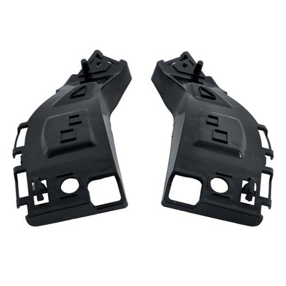Solid Spare Front Bumper Bracket Replacement Plastic Black 2pcs Fit For Ford Flex 2009-2019