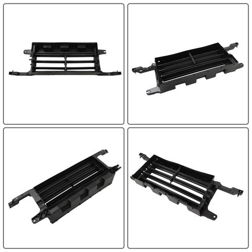 Solid Spare ML3Z-8475-A For 21-22 Ford F-150 Radiator Upper+Lower Grille Shutter W/O Motor