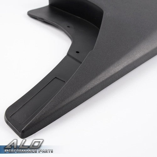 Solid Spare Fit For 2014-2018 Chevy Silverado 1500 Molded Rear Mud Flaps Splash Guards Black