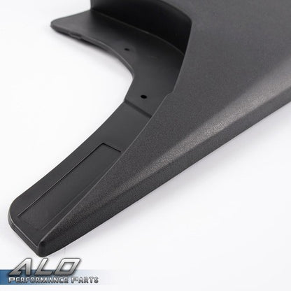Solid Spare Fit For 2014-2018 Chevy Silverado 1500 Molded Rear Mud Flaps Splash Guards Black