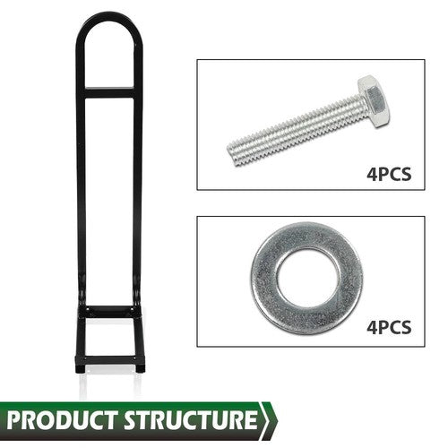 Solid Spare Fit For Yamaha EZGO Club Car Golf Cart Black Universal Rear Seat Safety Grab Bar