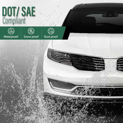 Solid Spare Front Bumper LED Fog Light Driving Lamp Fit For 2016-2017 Lincoln MKX Right Side