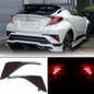 For 2016-2021 Toyota CHR C-HR Pair Rear Bumper Reflector Brake Light Lamp Pair