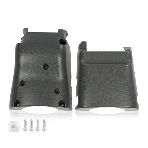 Solid Spare Fit For 1990-1995 Toyota 4Runner Truck Steering Column Cover Trim Gray