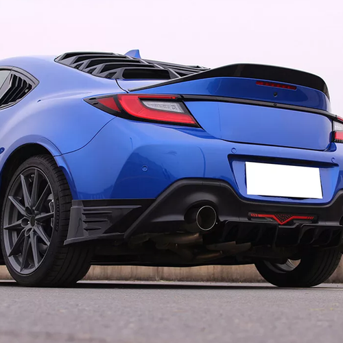 For 2022 2023 2024 Subaru BRZ Toyota GR86 Gloss Black Rear Trunk Spoiler Wing