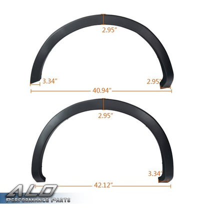 Solid Spare Fit For 2009-2014 Ford F150 F-150 Styleside Factory Style Fender Flares 4PCS