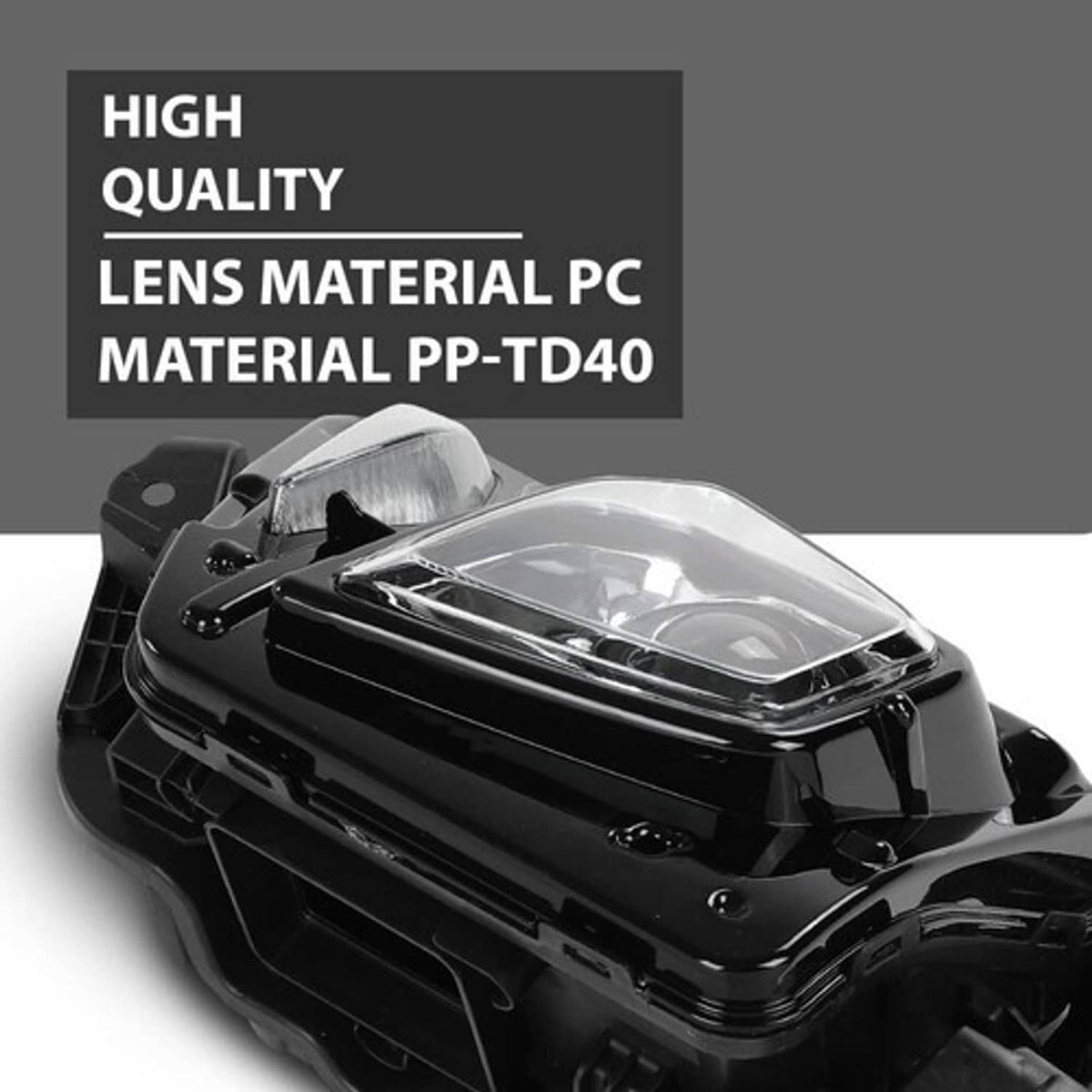 Solid Spare Fit For 2019-2021 Chevy Blazer HID/Xenon Model Projector Headlights Left+Right