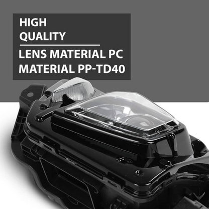 Solid Spare Fit For 2019-2021 Chevy Blazer HID/Xenon Model Projector Headlights Left+Right