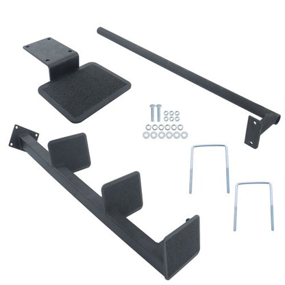 Solid Spare NEW 3 Step Boat Step Deep ''V'' Boat Trailer Steps Heavy Duty w/ Handle