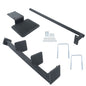 Solid Spare NEW 3 Step Boat Step Deep ''V'' Boat Trailer Steps Heavy Duty w/ Handle