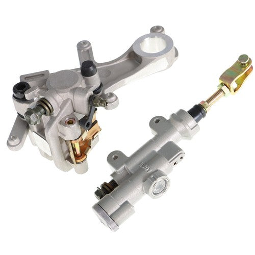 Solid Spare Rear Brake Master Cylinder &Brake Caliper &Hose Assembly For Honda CRF450 CRF250